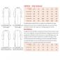 Preview: Papierschnittmuster Gerades Strickkleid  Frau Nora XS-XXL